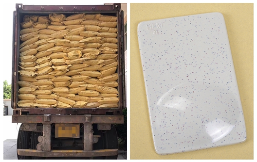 Huafu Chemicals : Nouvelle expédition de poudre de résine de mélamine