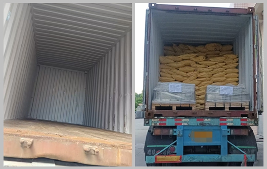 Expédition de poudre de moulage pour vaisselle en mélamine de Huafu Chemicals