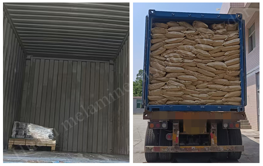 Huafu Chemicals Factory commence l'expédition de poudre de moulage en mélamine-formaldéhyde